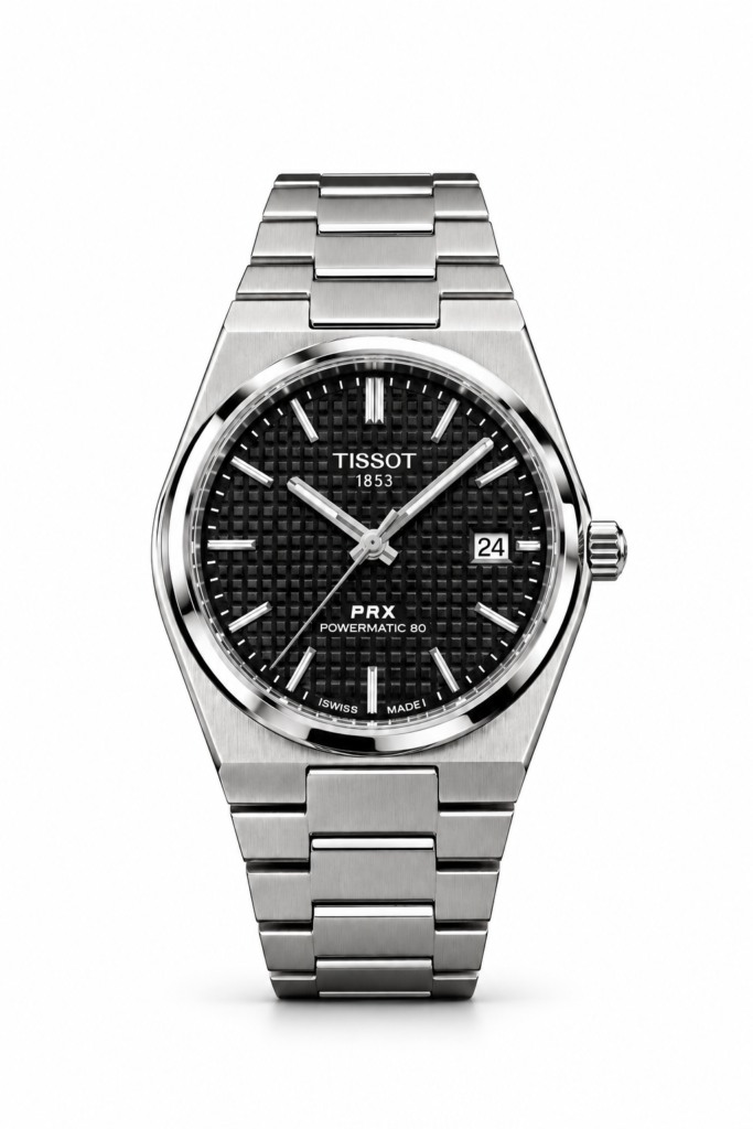 Tissot Acier Noir