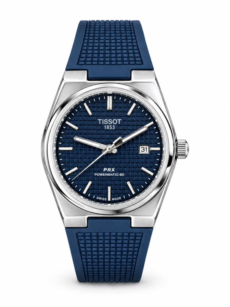 Tissot Silicone Bleu
